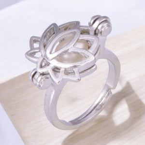 25 anillo flor de loto