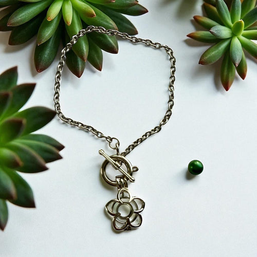 28 Pulsera flor