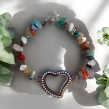 Pulsera corazón locket