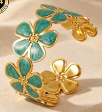 Brazalete flor de ébano