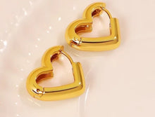 Aretes corazón