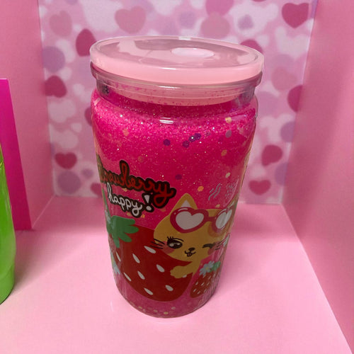snow globe tumbler